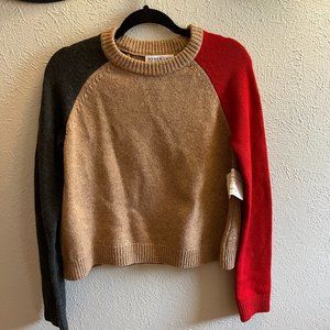 Derek Lam Wool Colorblock Sweater